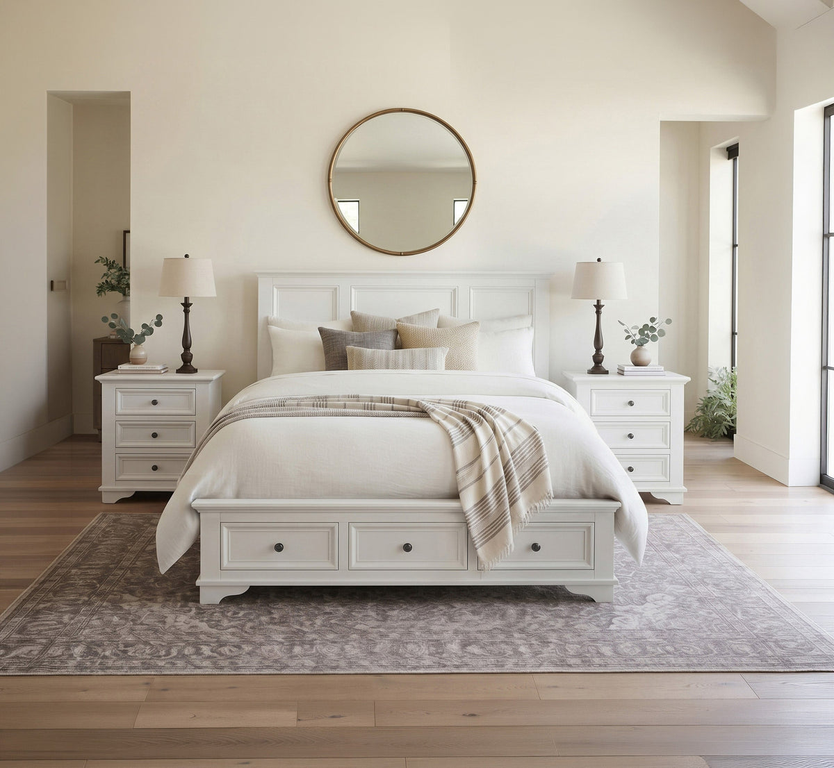 Deluxe King Bed with Drawers