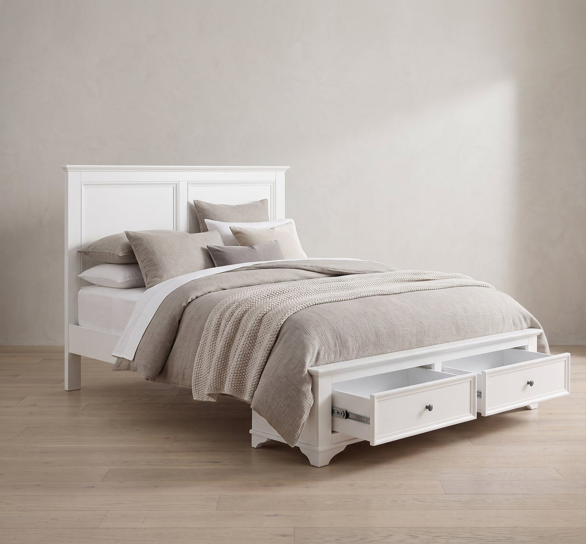 Deluxe Double Bed with Drawers
