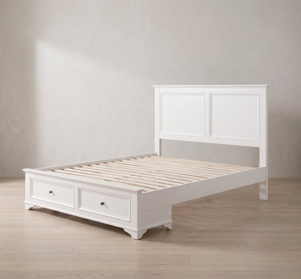 Deluxe Double Bed with Drawers