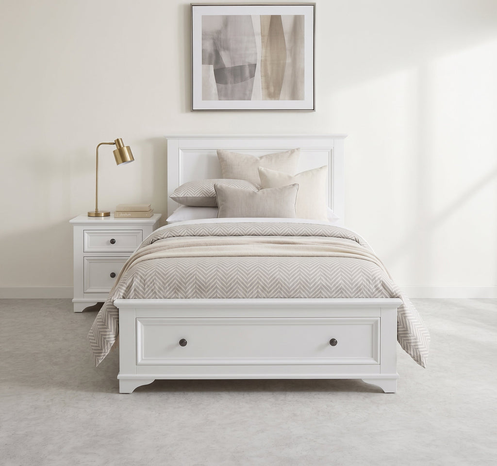 Deluxe King Single Bed with Drawer