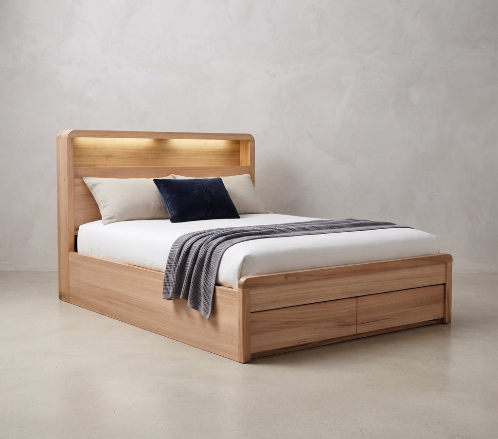 Irwin Queen Gas Lift Bed