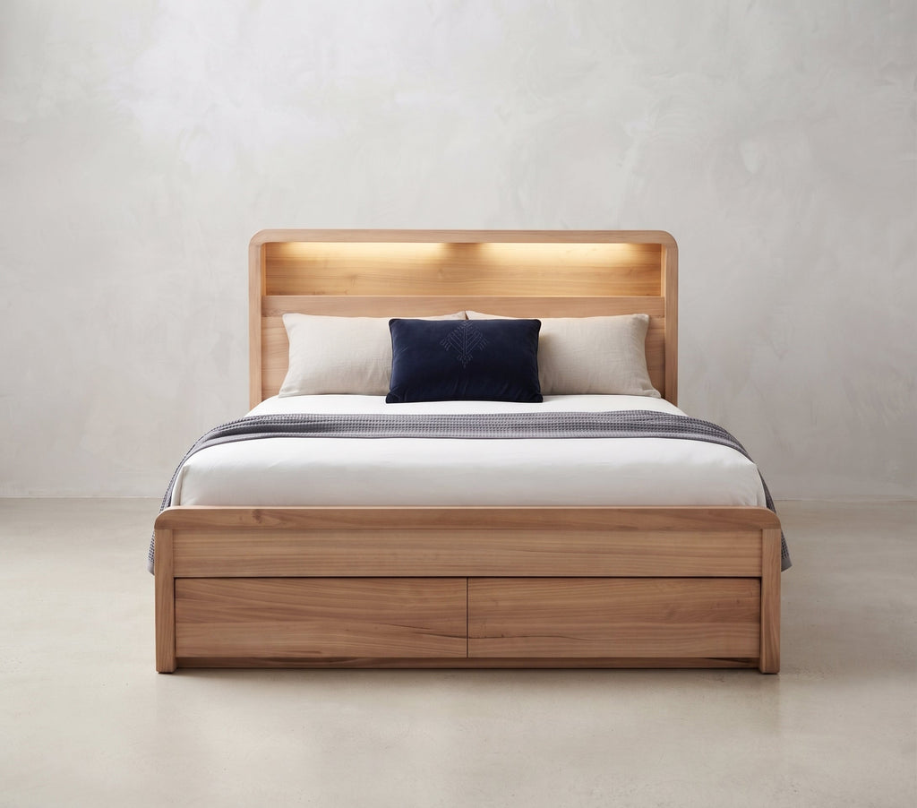 Irwin Queen Gas Lift Bed