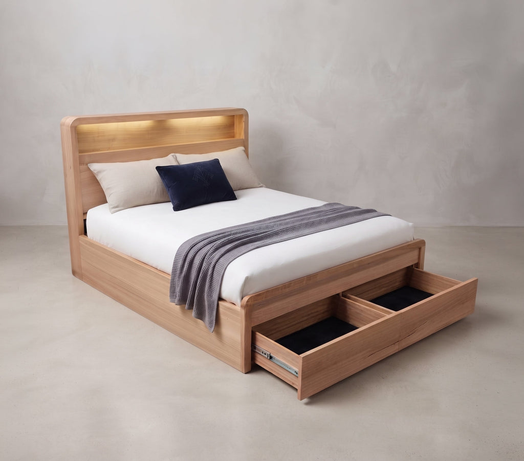 Irwin King Gas Lift Bed