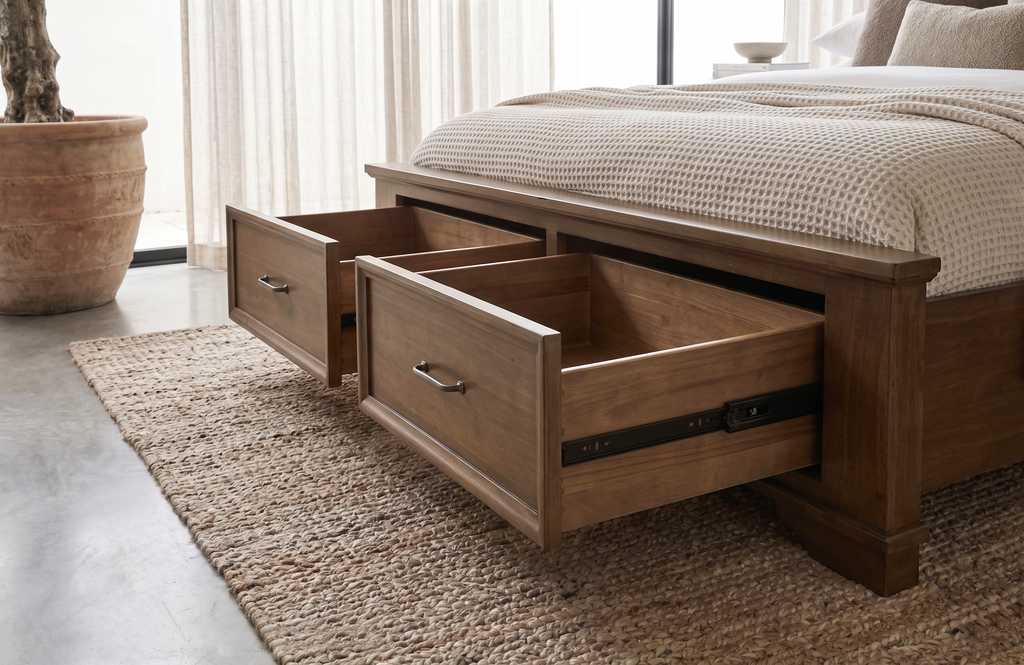 Isadora Queen Bed with Drawers