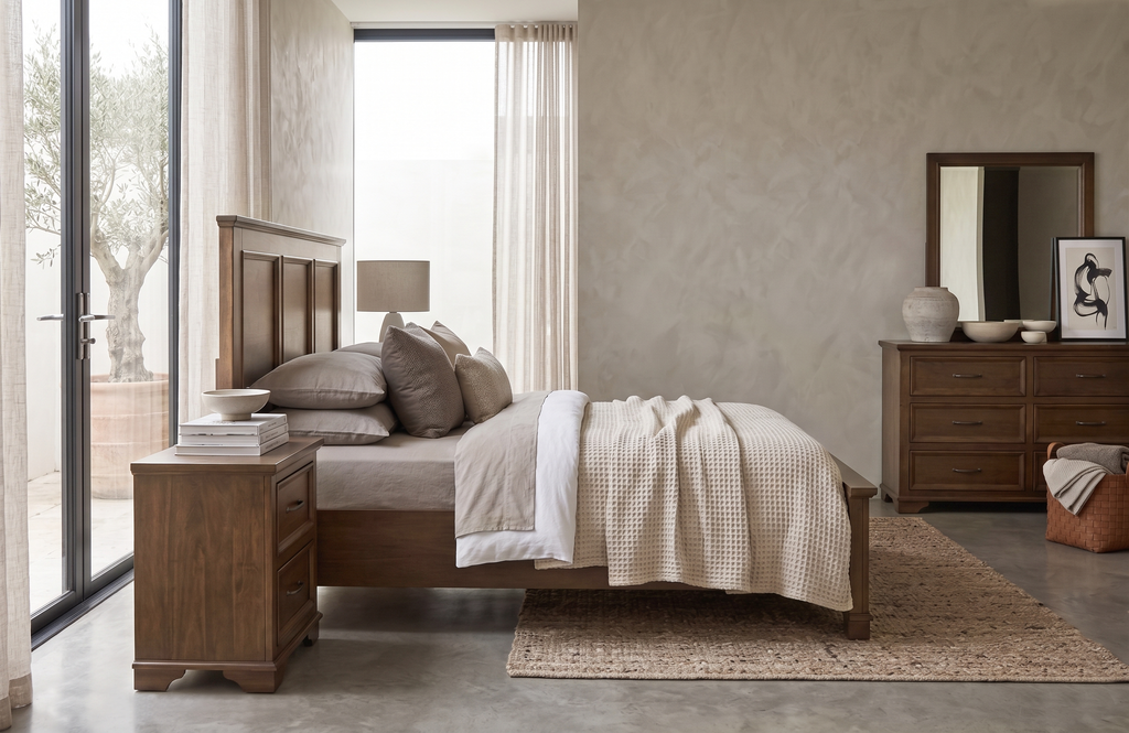 Isadora Queen Bed with Drawers