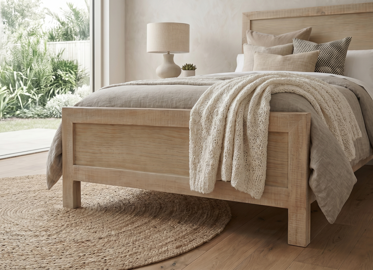 Lucas Panel King Single Bed