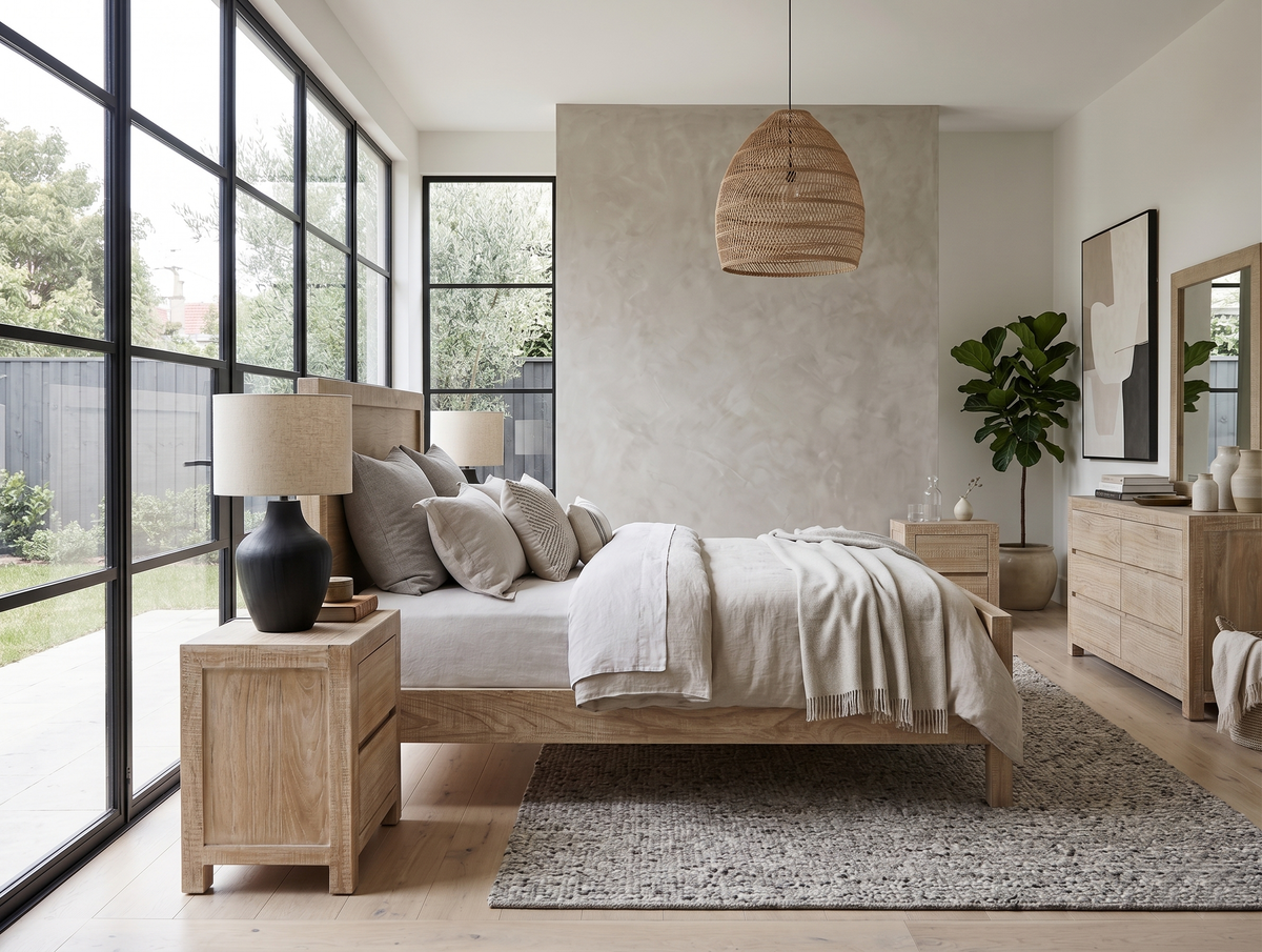 Lucas Panel Double Bed
