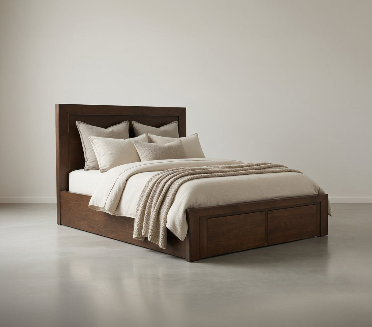 Madison King Bed with Drawers