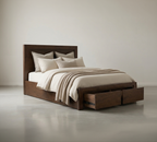 Madison King Bed with Drawers
