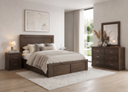 Madison King Bed with Drawers
