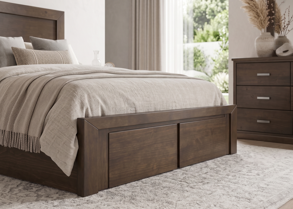 Madison Queen Bed with Drawers