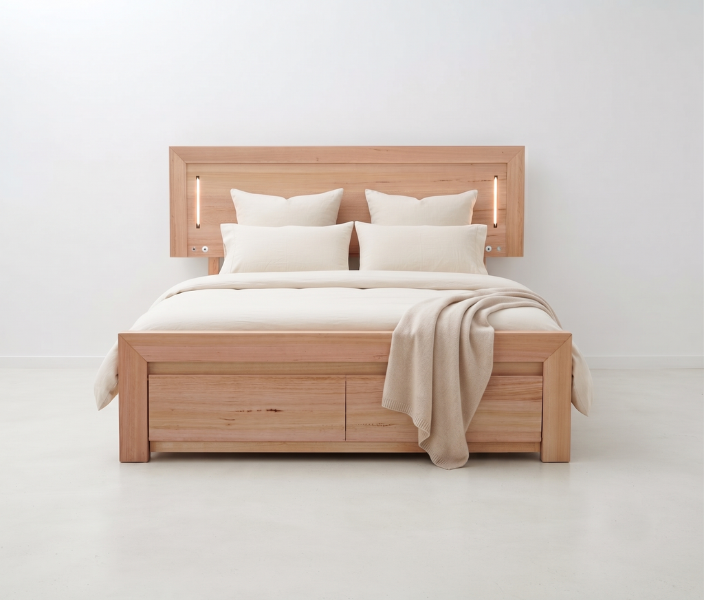 Morgan Queen Bed with Drawers