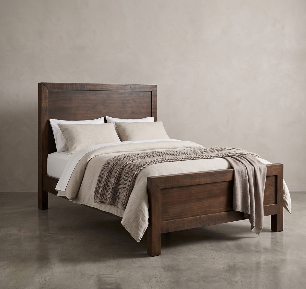 Oliver Panel Double Bed