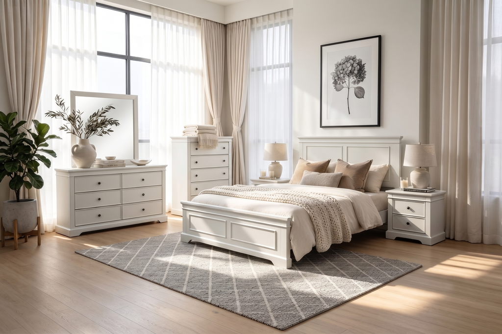 Snowland Queen Bed