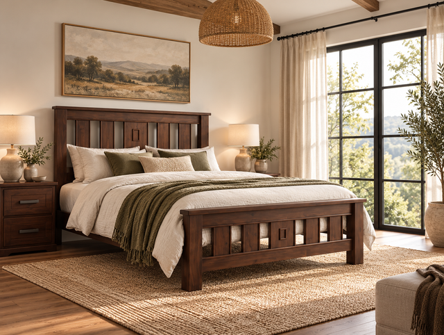 Federation Slat King Bed